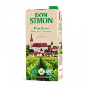 VINO DON SIMON BLANCO BRIK 1 LITRO