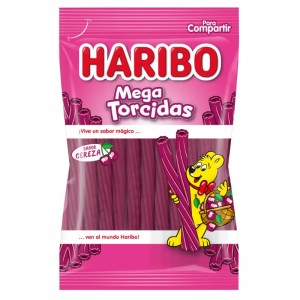 GOMINOLA HARIBO TORCIDA CEREZA 160 GRS.