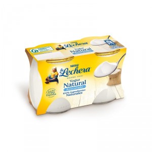 YOGUR LA LECHERA AZUCARADO PACK-2 X 125 GRS