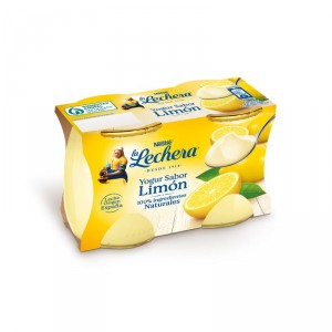 YOGUR LA LECHERA LIMON PACK 2 UNDS X 125 GRS