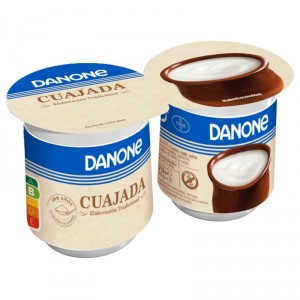 CUAJADA DANONE PACK 2 UNDS X 135 GRS