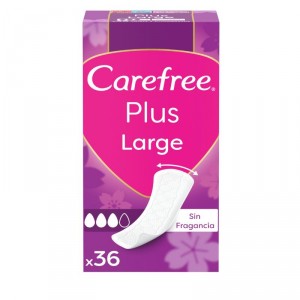SALVA SLIP CAREFREE MAXI LARGE 36 UNDS.