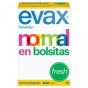 SALVASLIP EVAX NORMAL FRESH EN BOLSITAS 40 UNDS