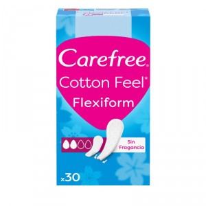 SALVA SLIP CAREFREE FLEXIFORM 30 UNDS