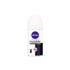 DESODORANTE NIVEA INVISIBLE BLACK&WHITE ROLL ON 50 ML.