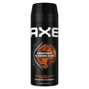 DESODORANTE AXE LEATHER&COOKIES 150 ML.