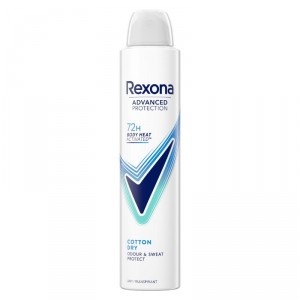 DESODORANTE REXONA ADVANCED PROTECTION COTTON DRY 200 ML.