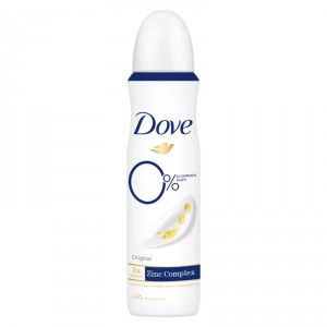 DESODORANTE DOVE 0% ALUMINIO ORIGINAL 150 ML.