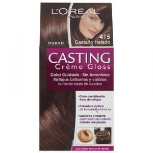 TINTE CASTING CREME GLOSS TONO S/ TONO Nº415 CASTAÑO HELADO