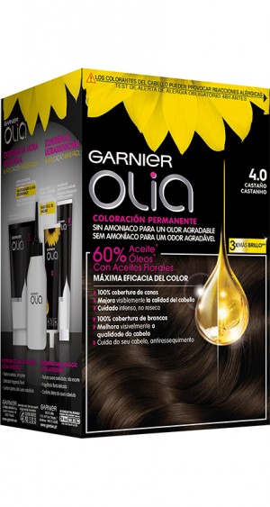 TINTE OLIA GARNIER Nº4.0 CASTAÑO