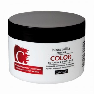 MASCARILLA CROWE COLOR CABELLO TEÑIDO O CON MECHAS 300 ML