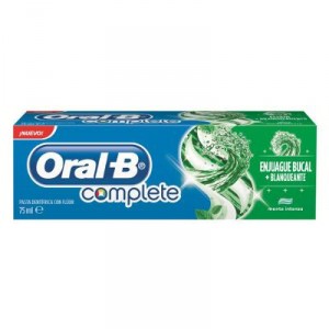 DENTIFRICO ORAL-B COMPLETE ENJUAGUE BUCAL 75 ML.
