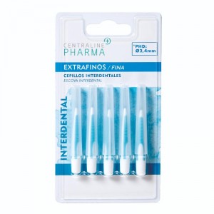 CEPILLO INTERDENTAL CENTRA LINE PHARMA EXTRAFINO 5 UNDS.