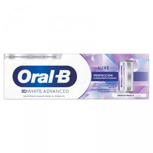DENTIFRICO ORAL-B 3 D WHITE LUXE PERFECTION 75ML