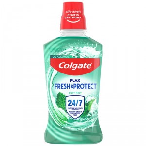 ENJUAGUE COLGATE PLAX SOFT MINT 500 ML.