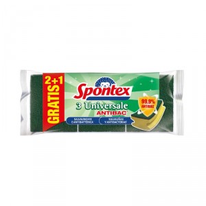 ESTROPAJO SPONTEX SALVAUÑAS UNIVERSAL PACK 2+1 GRATIS