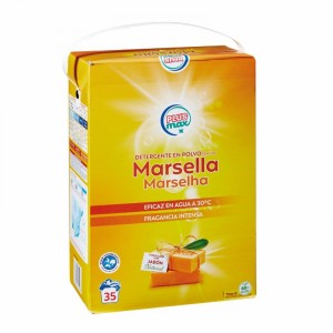 DETERGENTE PLUS MAX POLVO MARSELLA 35 LAVADOS