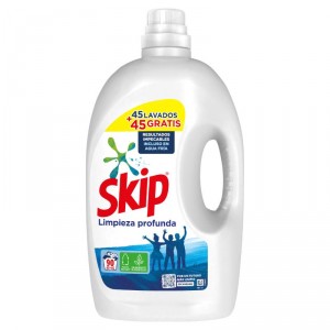 DETERGENTE SKIP LIQUIDO 45+45 LAVADOS.