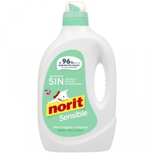 DETERGENTE NORIT SENSIBLE 40 LAVADOS