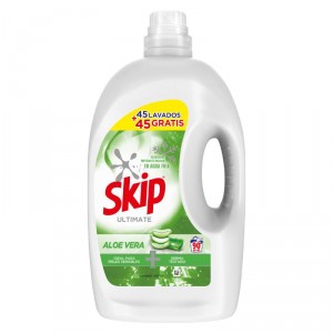 DETERGENTE SKIP LIQUIDO ULTIMATE ALOE VERA 45+45 DOSIS