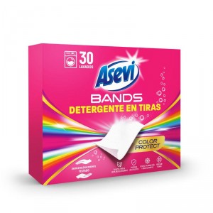 DETERGENTE ASEVI BANDS COLOR PROTECT 30 LAVADOS