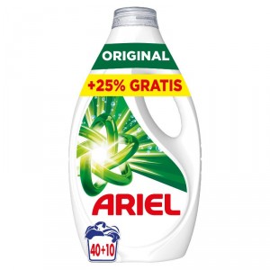 DETERGENTE ARIEL LIQUIDO ORIGINAL 40+10 DOSIS