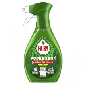 LAVAVAJILLAS EN SPRAY FAIRY MANO LIMON 500 ML.