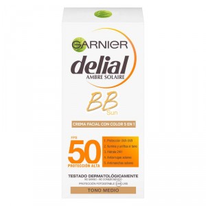 CREMA DELIAL SOLAR FACIAL BB IP-50 50 ML.