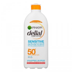 LECHE DELIAL SOLAR SENSITIVE IP-50 400 ML.