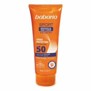 CREMA BABARIA FACIAL SPORT FP50 75ML.