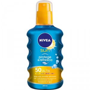 SPRAY SOLAR NIVEA PROTEGE & REFRESCA FP-50 200 ML.