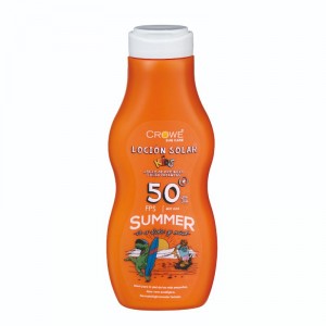 LECHE SOLAR CROWE KIDS INFANTIL FP-50+ 250 ML.