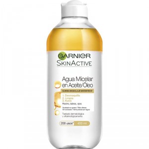 AGUA MICELAR GARNIER EN ACEITE 400 ML.