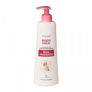 BODY MILK CROWE CORPORAL ROSA MOSQUETA 400 ML.