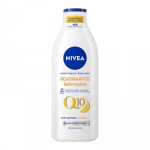 LOCION CORPORAL NIVEA Q10 REAFIRMANTE VITAMIN C 400 ML.