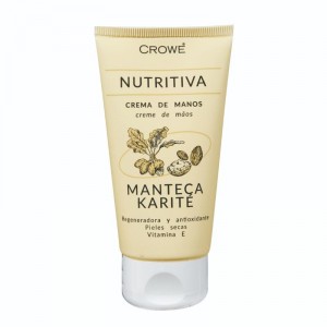 CREMA CROWE MANOS MANTECA KARITE REGENERADORA 75 ML.