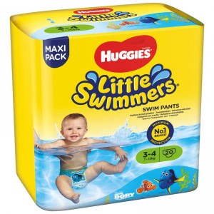 PAÑAL LITTLE SWIMMERS T3/4 PAQUETE 20 UNDS