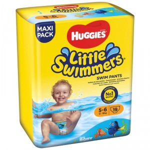PAÑAL LITTLE SWIMMERS T5/6 PAQUETE 19 UNDS