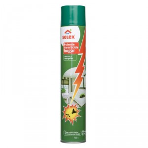 INSECTICIDA SELEX HOGAR 750 ML.