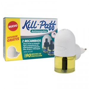 INSECTICIDA KILL PAFF DUPLO ELECTRICO + APARATO
