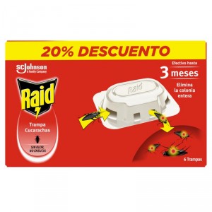 CEBO RAID CUCARACHAS 6 UND.