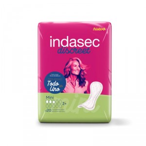 ABSORBENTE INDASEC MINI 20 UNDS