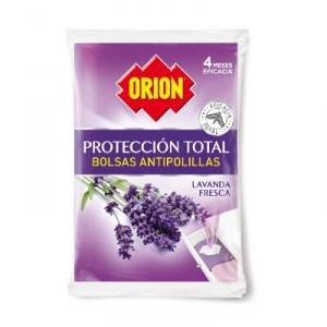 BOLSAS ORION ANTIPOLILLAS Y ANTIACAROS LAVANDA FRESCA