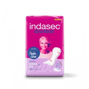 ABSORBENTE INDASEC DISCREET EXTRA 20 UNDS