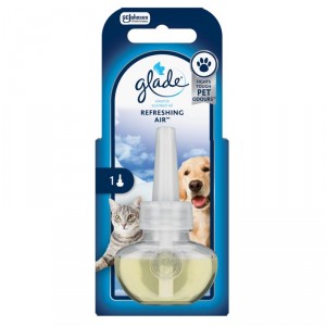AMBIENTADOR GLADE ELECTRICO RECAMBIO MASCOTAS 20 ML.