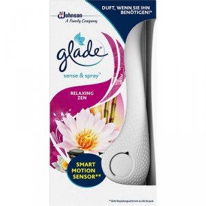 AMBIENTADOR GLADE SENSE & SPRAY APARATO+RECAMBIO ZEN