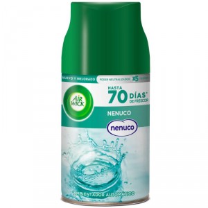 AMBIENTADOR AIR WICK FRESH MATIC RECAMBIO NENUCO 250 ML.