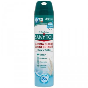 AMBIENTADOR SANYTOL HOGAR Y TEJIDOS 300 ML.