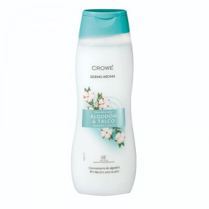 GEL CROWE ALGODON Y TALCO 750 ML