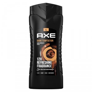 GEL AXE DARK TEMPTATION 400 ML.